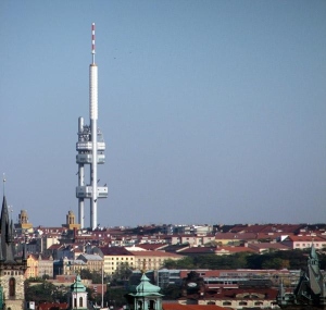  Žižkov TV Tower with Babies crawling up