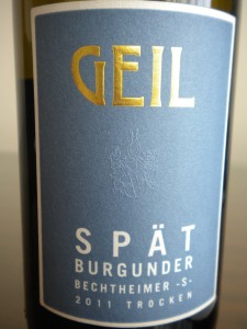 Geil Pinot Noir from Germany