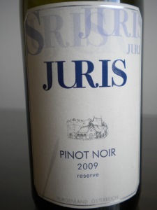 Juris Pinot Noir, Austria
